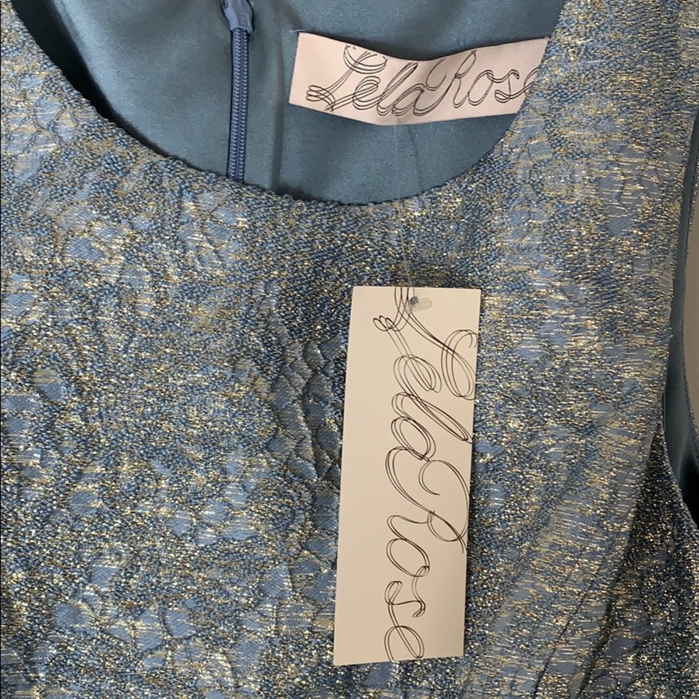 Metallic-flecked brocade dress NWT - Picture 9 of 11